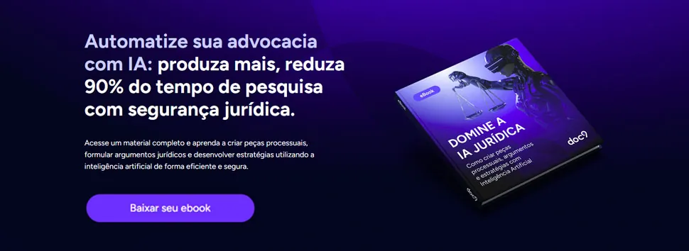 ebook Domine a IA Jurídica da Doc9